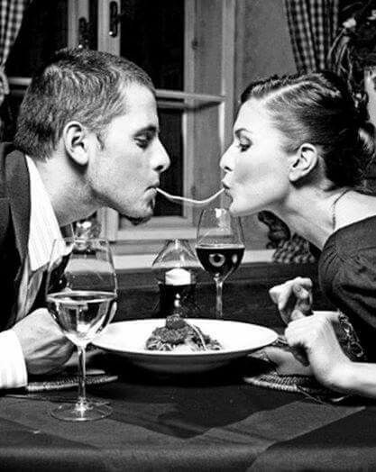 Guests enjoying fresh pasta at Pasta de Pasta