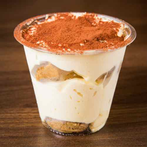 Italian tiramisu and signature pasta dishes
